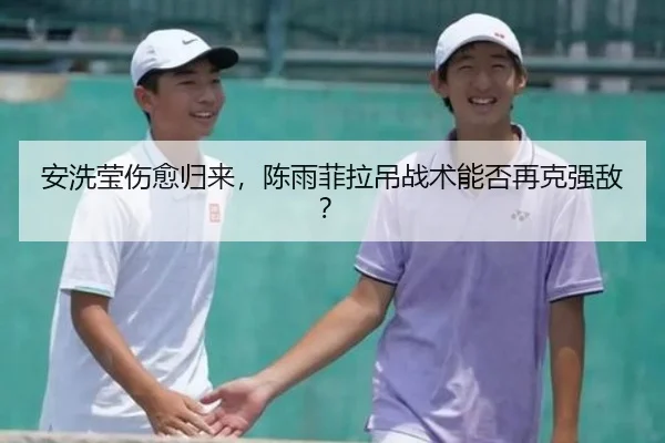 安洗莹伤愈归来，陈雨菲拉吊战术能否再克强敌？